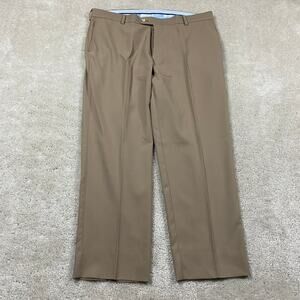 Peter Millar Pants Mens 37x27* Short Tan Khaki Durham Performance Golf Stretch